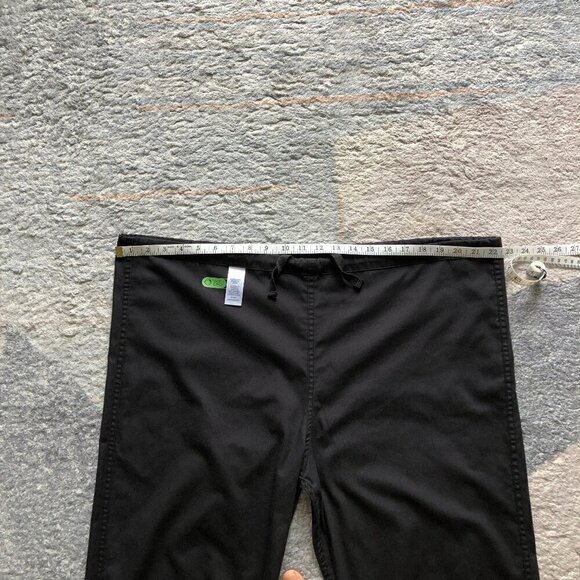 HealthPro L'Équipeur Marks Unisex Scrubs Pockets Black Healthcare Work Large - Picture 10 of 11